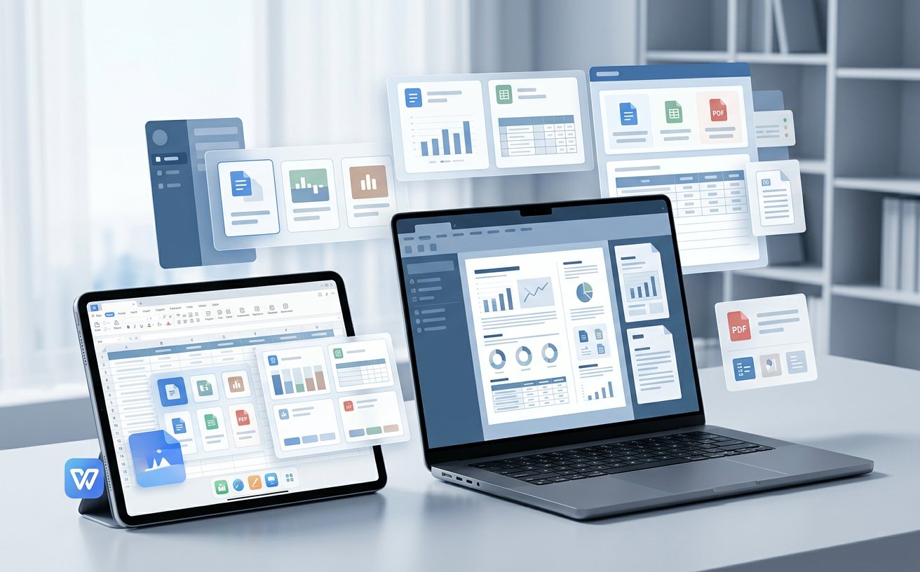 WPS智能文档创作与排版界面